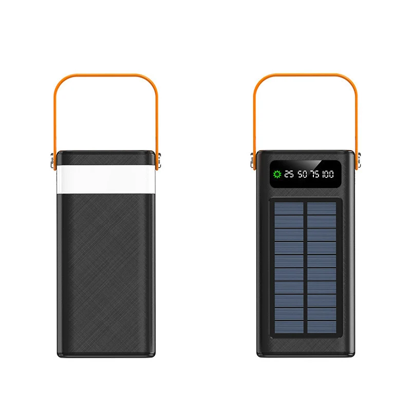 Tragbare Powerbank mit ergonomischem Griff und intelligenter Ladeanzeige Skanto