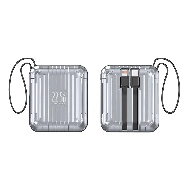 Tragbare Powerbank mit innovativer Schnellladung und ergonomischem Design Skanto