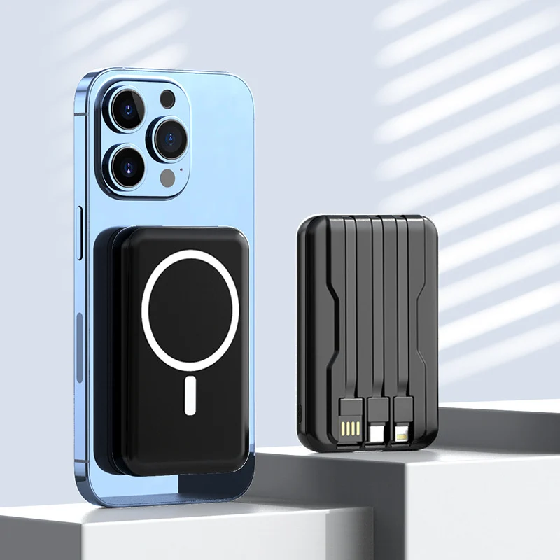 Magnetische Powerbank mit Schnellladefunktion Skanto