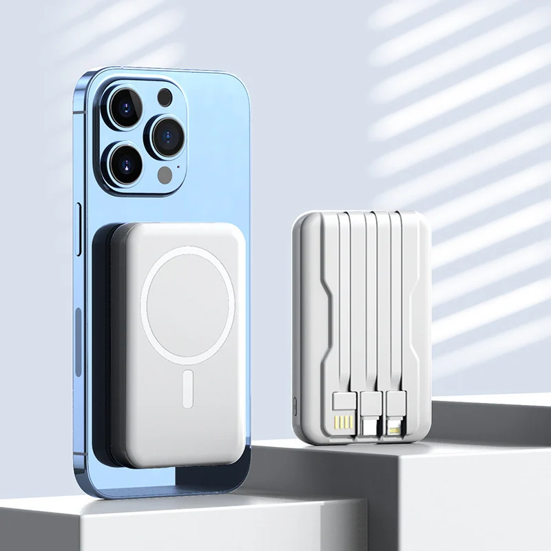 Magnetische Powerbank mit Schnellladefunktion Skanto