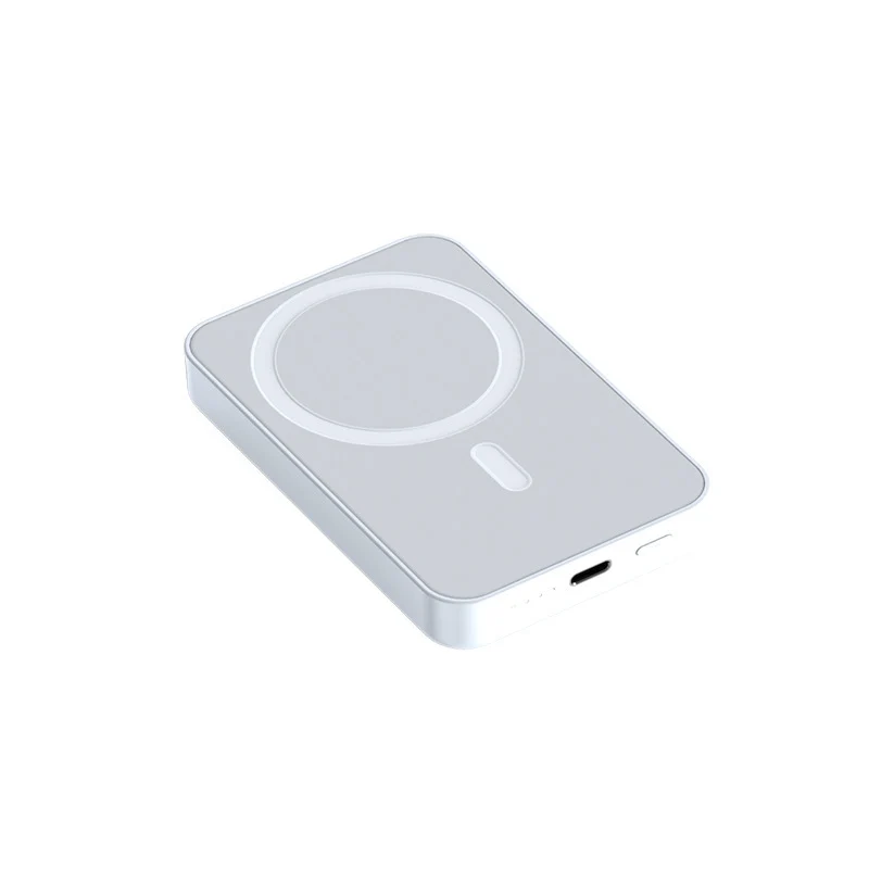Magnetische Powerbank mit kabelloser Schnellladefunktion Skanto