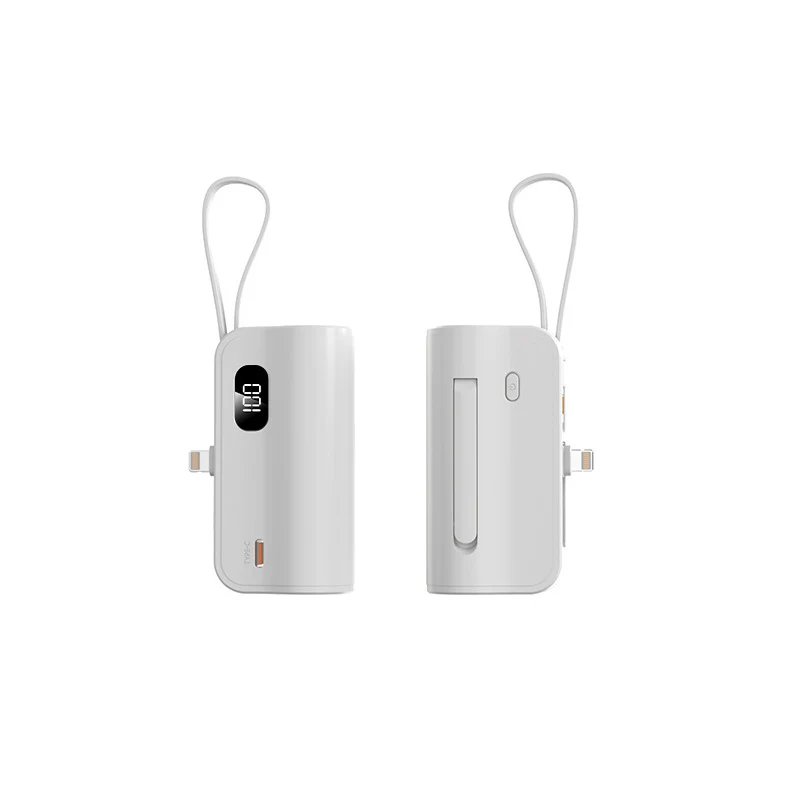 Tragbare Powerbank mit multifunktionalem Ladekonzept und Digitalanzeige Skanto