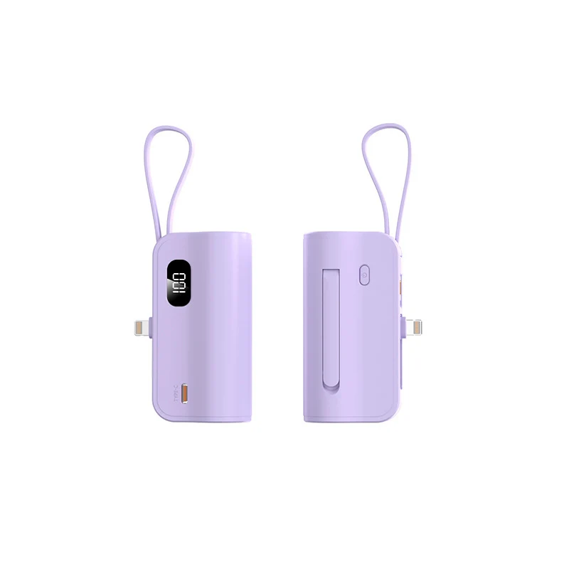 Tragbare Powerbank mit multifunktionalem Ladekonzept und Digitalanzeige Skanto