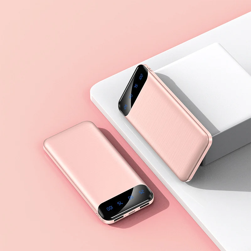 Tragbare Powerbank mit digitalem Smart-Display und schneller Ladegeschwindigkeit Skanto