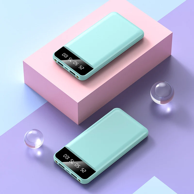 Tragbare Powerbank mit digitalem Smart-Display und schneller Ladegeschwindigkeit Skanto