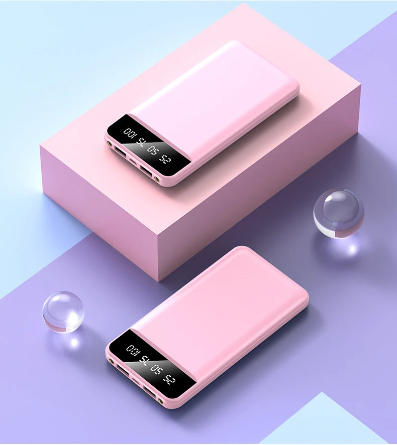 Tragbare Powerbank mit digitalem Smart-Display und schneller Ladegeschwindigkeit Skanto