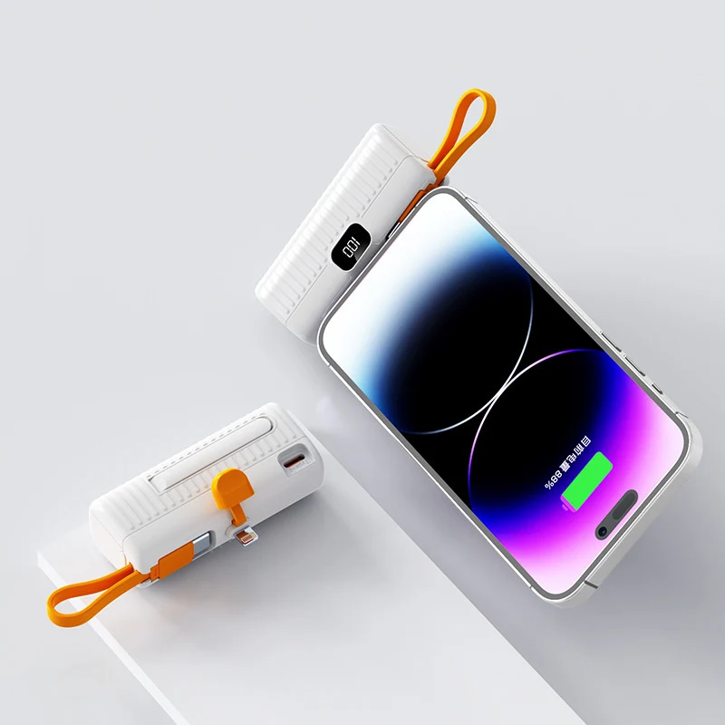 Leistungsstarke Powerbank mit Digitalanzeige und innovativem Design Skanto