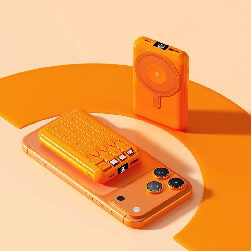 Tragbare Powerbank mit Magnetfunktion Skanto