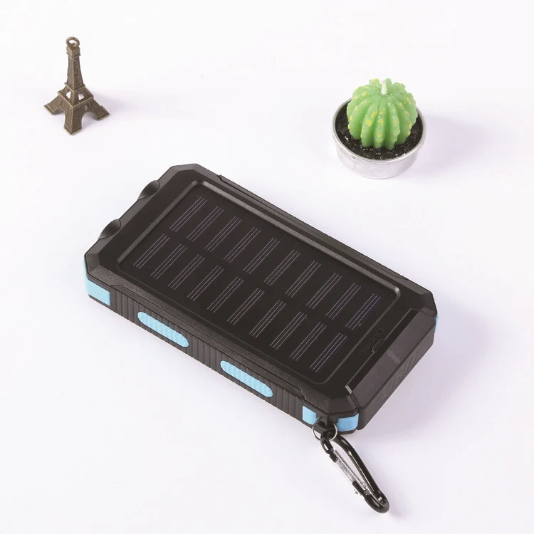 Solar-Powerbank mit robustem Gehäuse und multifunktionalem Design Skanto