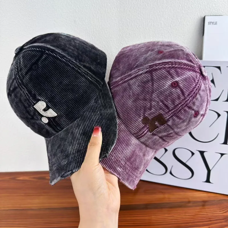 Damen Baseballkappe mit Samt-Textur Skanto