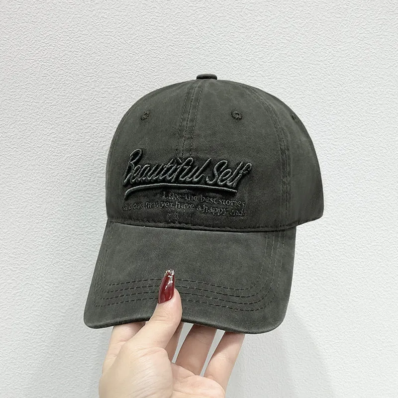 Damen trendige Mütze mit Stickerei Skanto