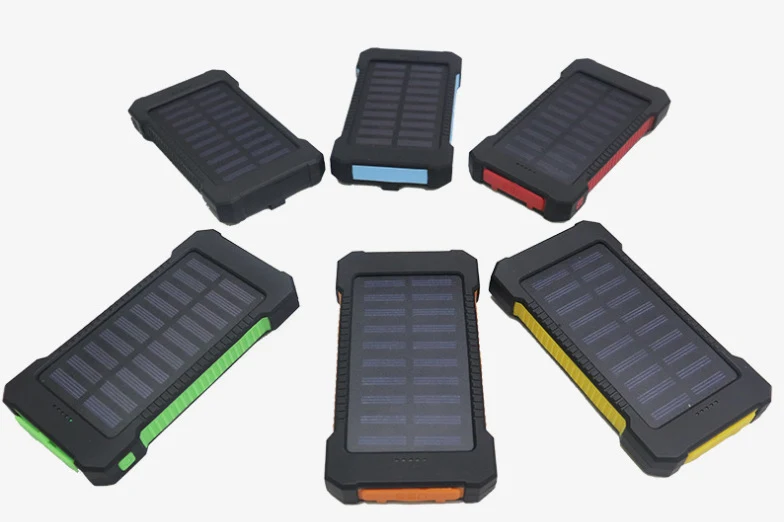 Solar-Powerbank mit robustem Gehäuse und smarter Ladefunktion Skanto