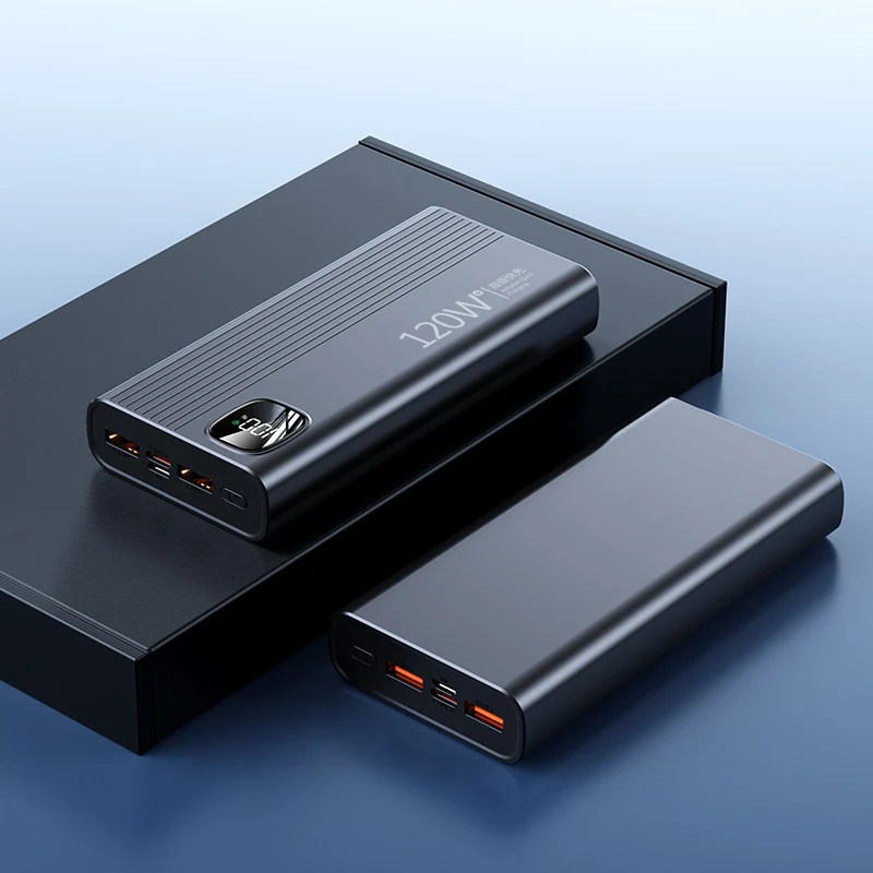 Hochleistungs-Powerbank mit Schnellladefunktion und intelligenter Kapazitätsanzeige Skanto