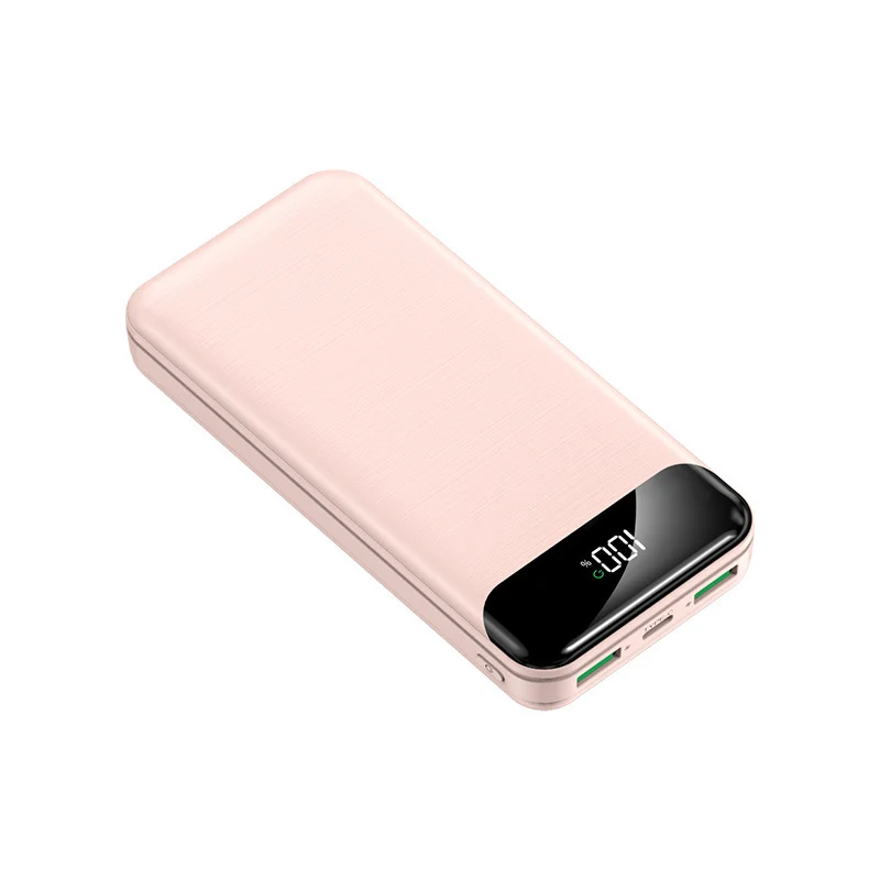 Tragbare Powerbank mit intelligentem LED-Display und Schnellladung Skanto