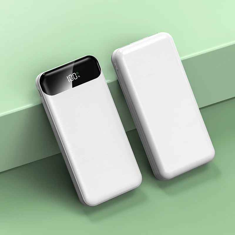 Tragbare Powerbank mit intelligentem LED-Display und Schnellladung Skanto
