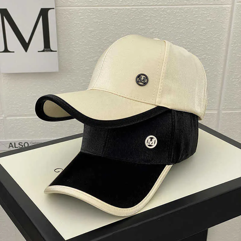 Damen Baseballkappe aus glänzendem Satin Skanto