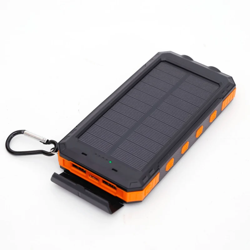Solar-Powerbank mit Schnellladefunktion und robustem Design Skanto