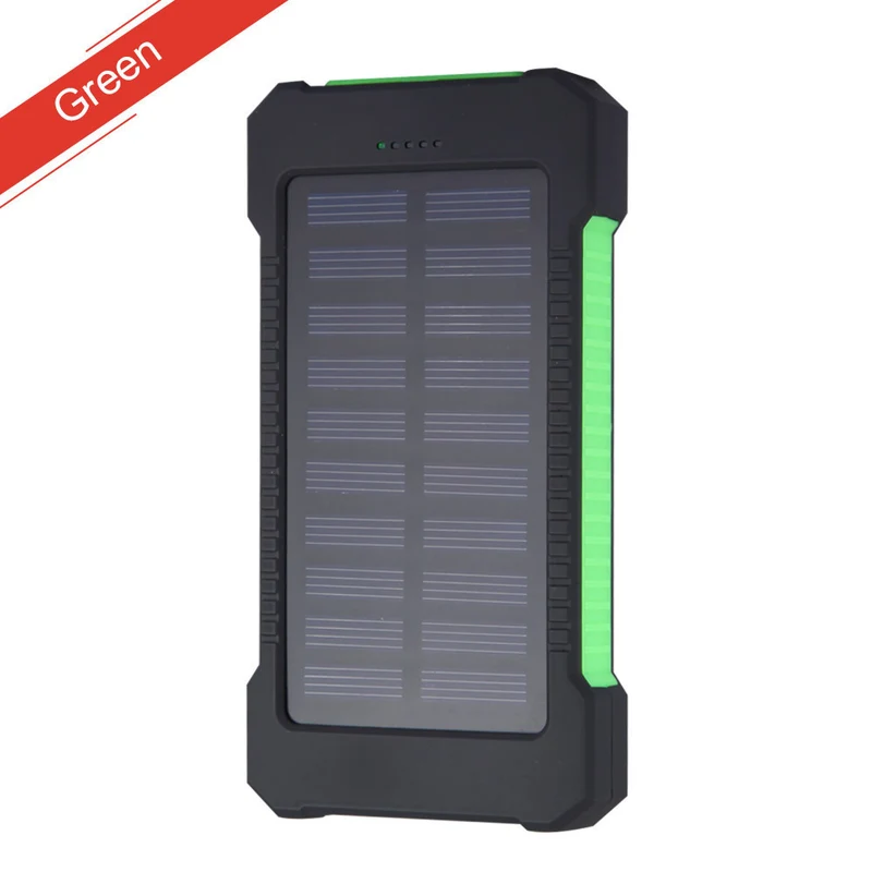 Solar-Powerbank mit Schnellladefunktion und robustem Design Skanto