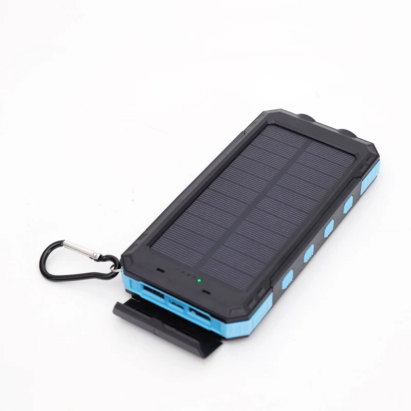 Solar-Powerbank mit Schnellladefunktion und robustem Design Skanto