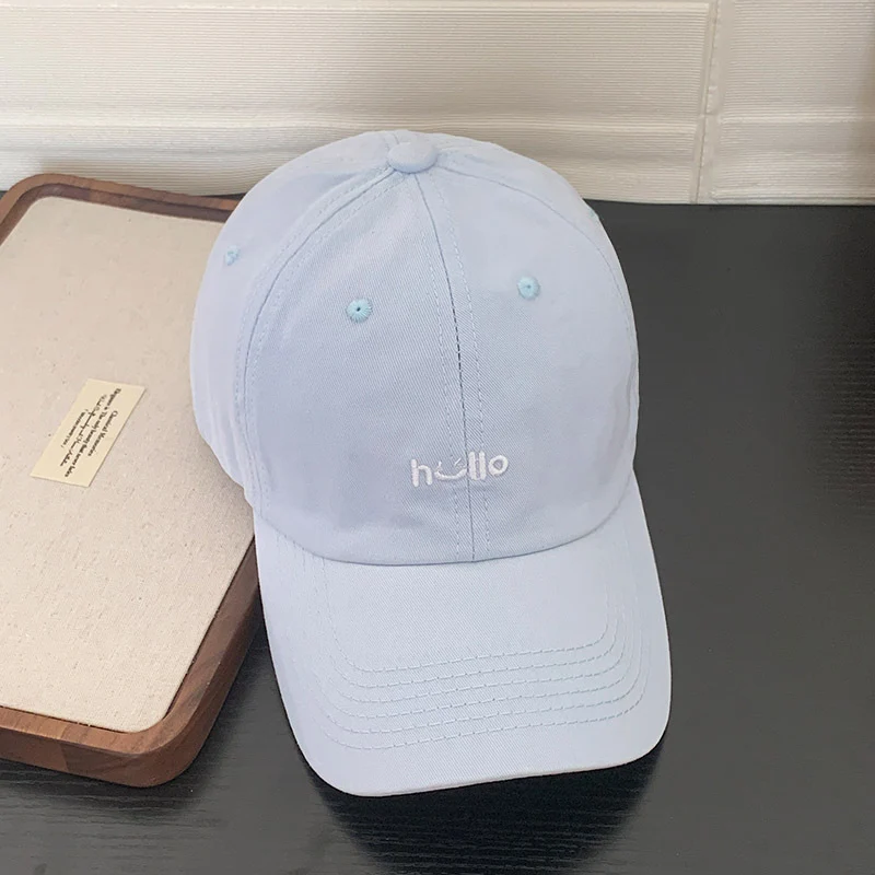 Unisex Lässige Baumwoll-Bestickte Cap Skanto