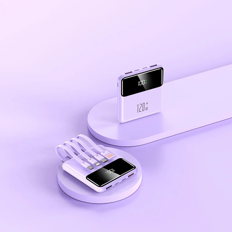 Tragbare Powerbank mit intelligentem Laden und LCD-Display Skanto