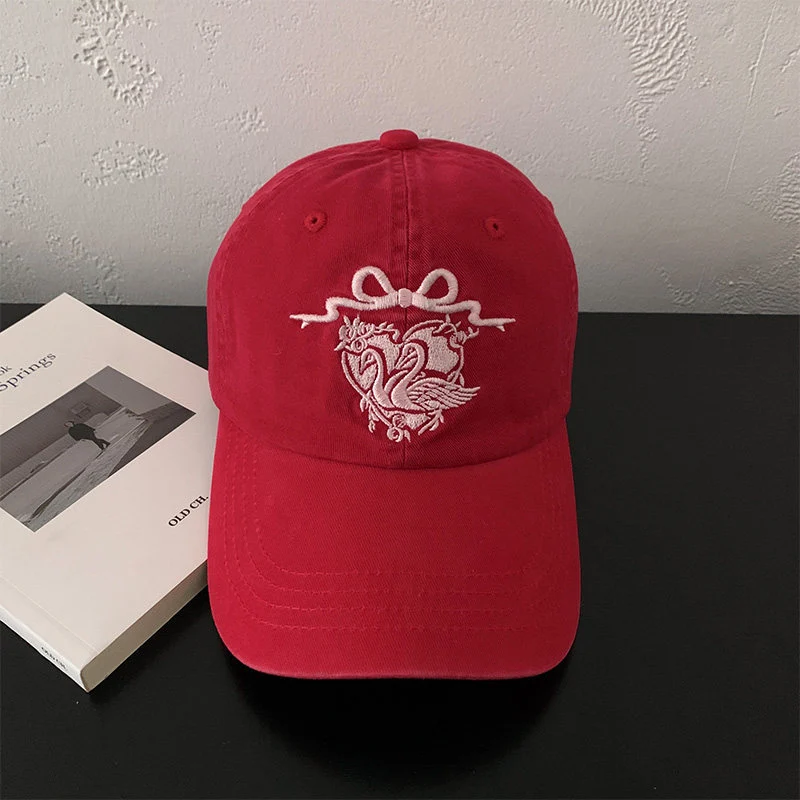 Damen Baseballkappe mit romantischer Stickerei Skanto