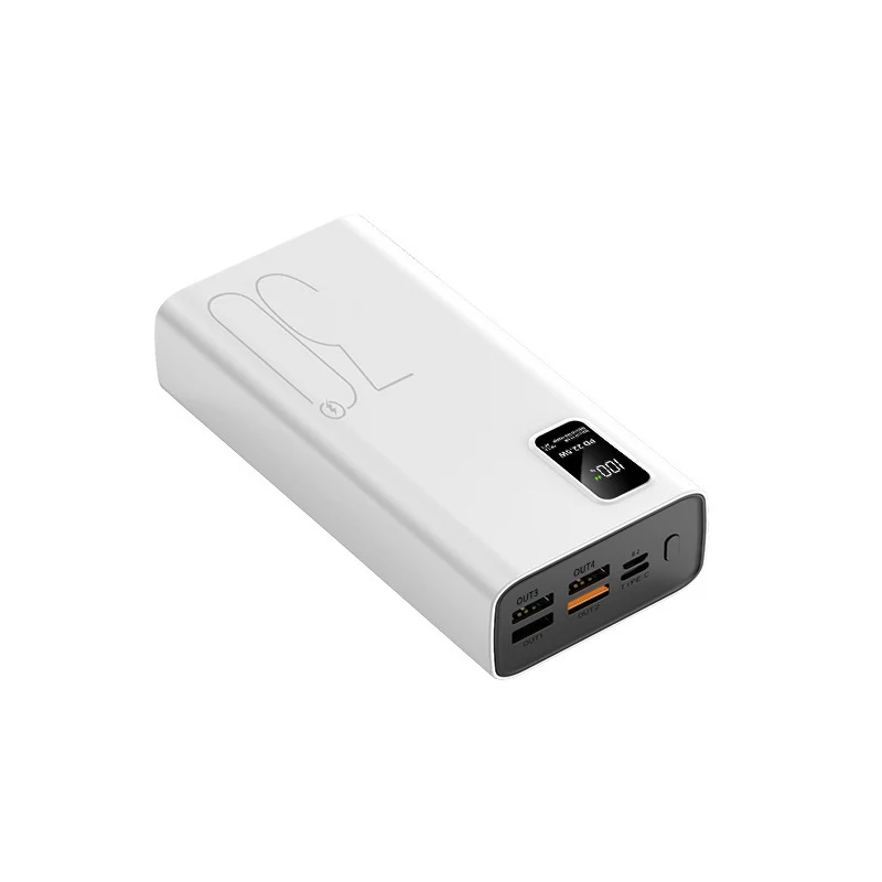 Hochleistungs-Powerbank mit integriertem Schnellladen und LCD-Bildschirm Skanto