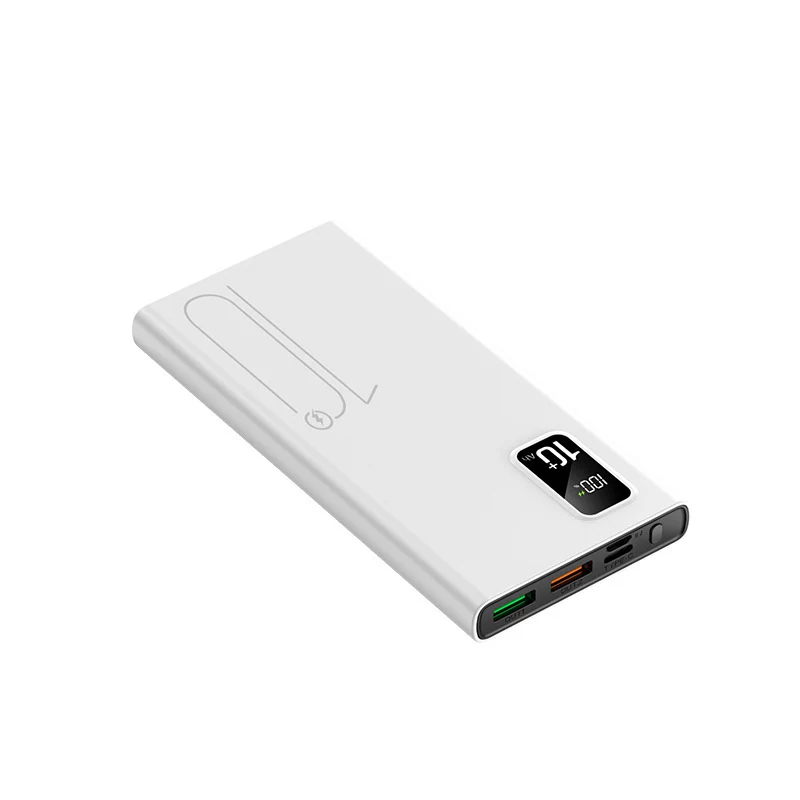 Hochleistungs-Powerbank mit integriertem Schnellladen und LCD-Bildschirm Skanto