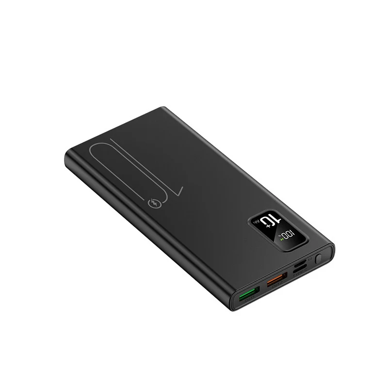 Hochleistungs-Powerbank mit integriertem Schnellladen und LCD-Bildschirm Skanto