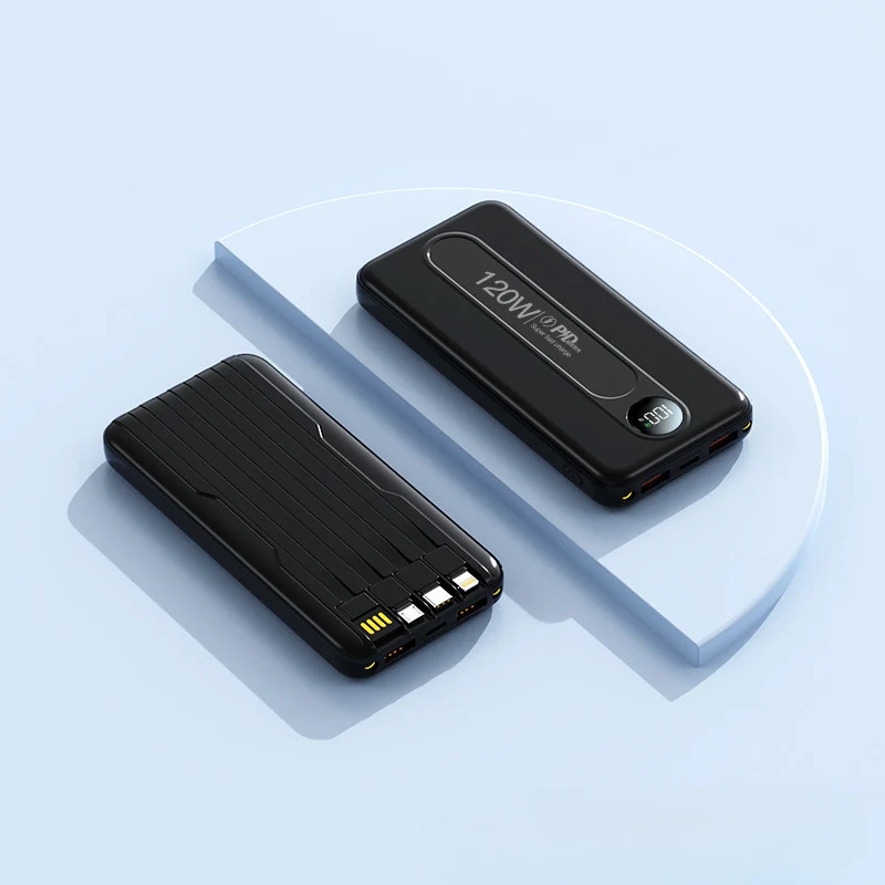 Hochleistungs-Powerbank mit Digitalanzeige und Schnellladefunktion Skanto