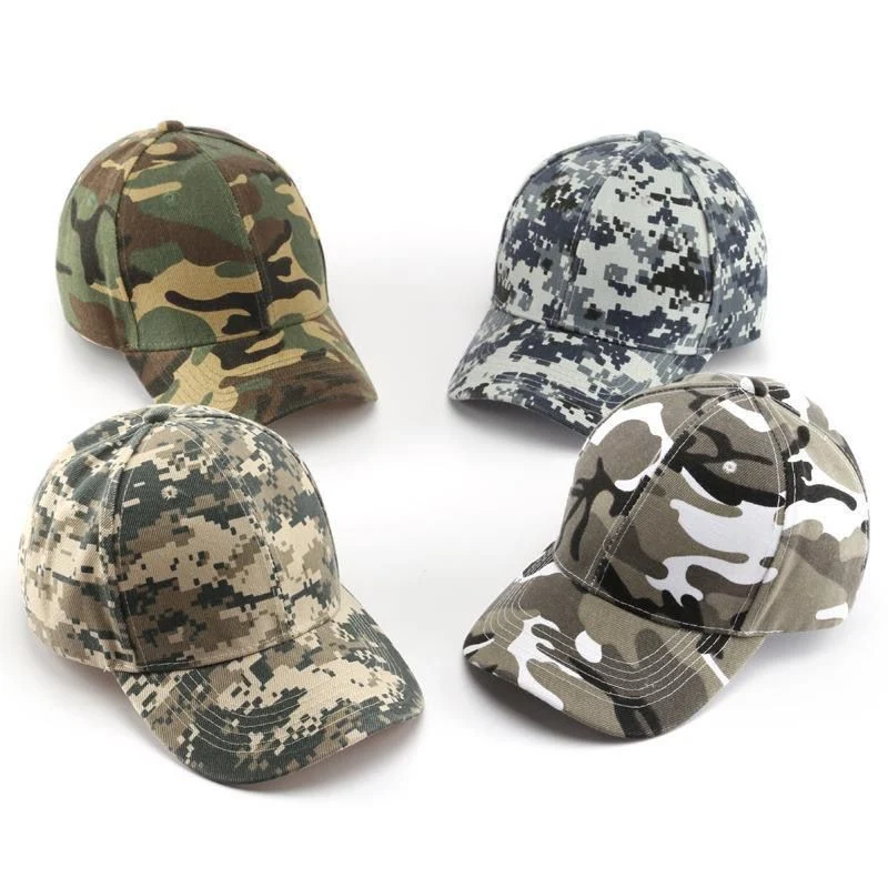 Unisex Camouflage Muster Verstellbare Cap Skanto