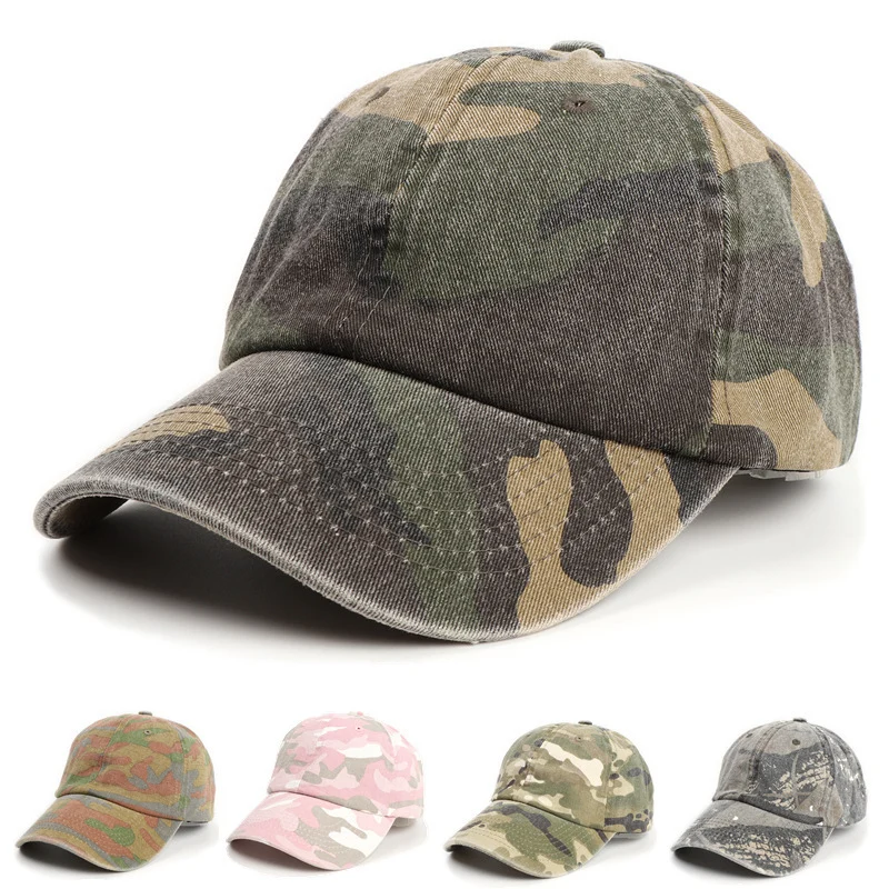 Skanto Unisex Camo Print Verstellbare Baseball Cap Skanto