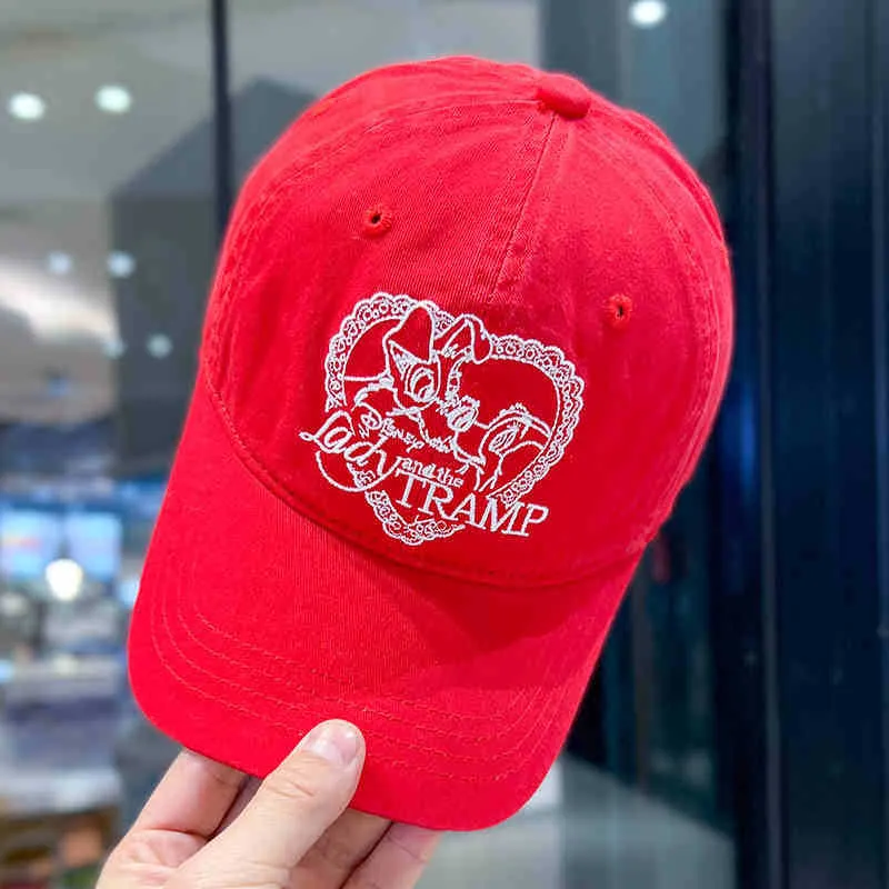 Damen-Baseballkappe mit Cartoon-Charakter Skanto