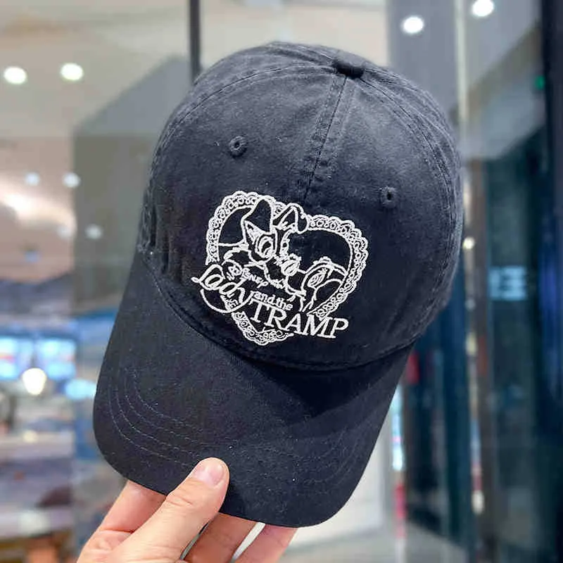 Damen-Baseballkappe mit Cartoon-Charakter Skanto
