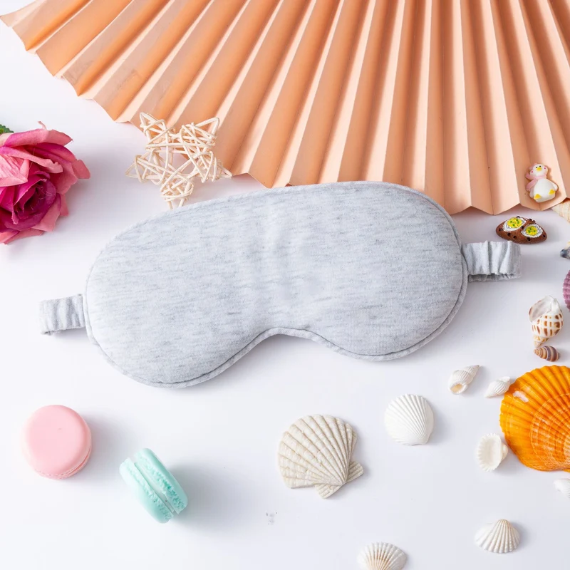 Unisex Ergonomische Schlafmaske mit weichem Baumwollfutter und verstellbarem Gummiband Skanto