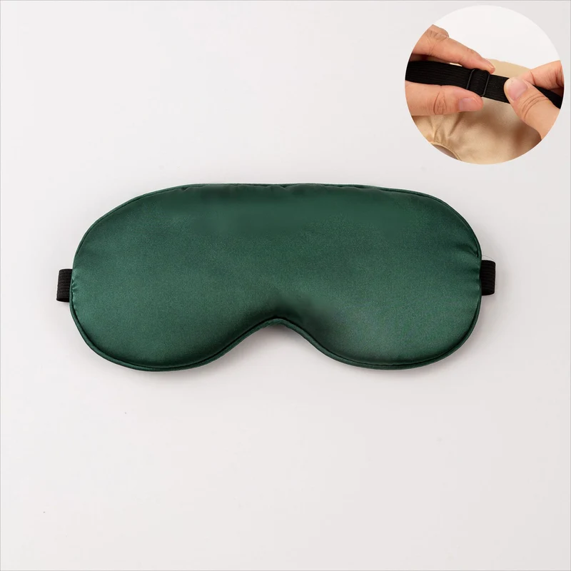 Unisex Nano Ergonomische Schlafmaske mit verstellbarem Gummiband und weicher Satin-Oberfläche Skanto