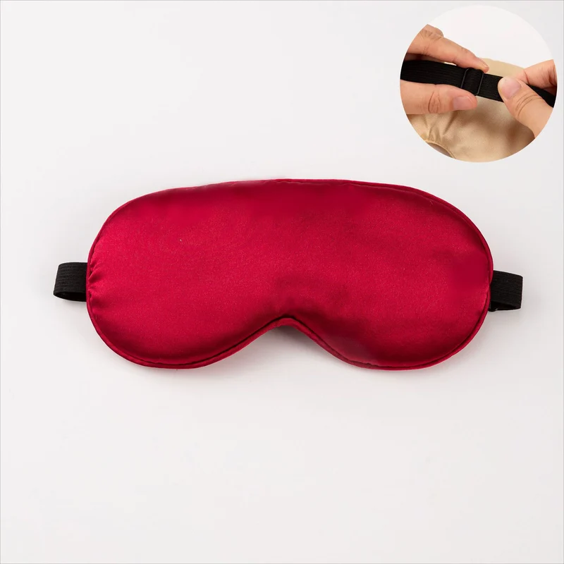 Unisex Nano Ergonomische Schlafmaske mit verstellbarem Gummiband und weicher Satin-Oberfläche Skanto