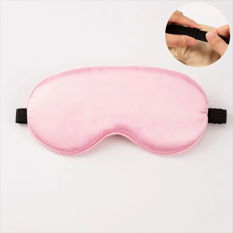 Unisex Nano Ergonomische Schlafmaske mit verstellbarem Gummiband und weicher Satin-Oberfläche Skanto
