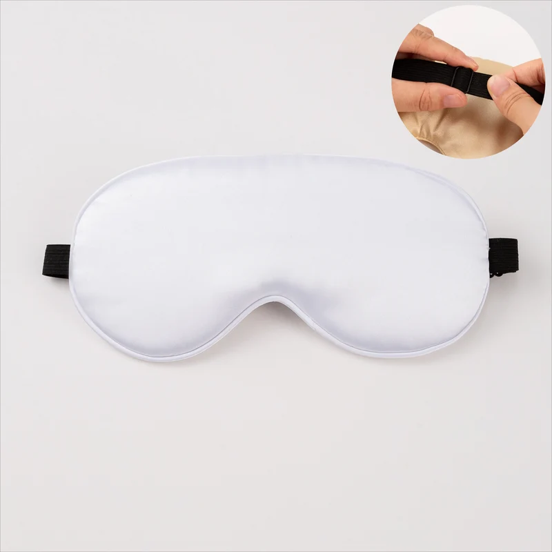 Unisex Nano Ergonomische Schlafmaske mit verstellbarem Gummiband und weicher Satin-Oberfläche Skanto
