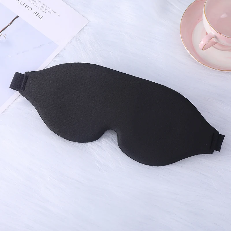 Unisex Ergonomische 3D-Schlafmaske mit konturierten Augenhöhlen und verstellbarem Komfortband Skanto