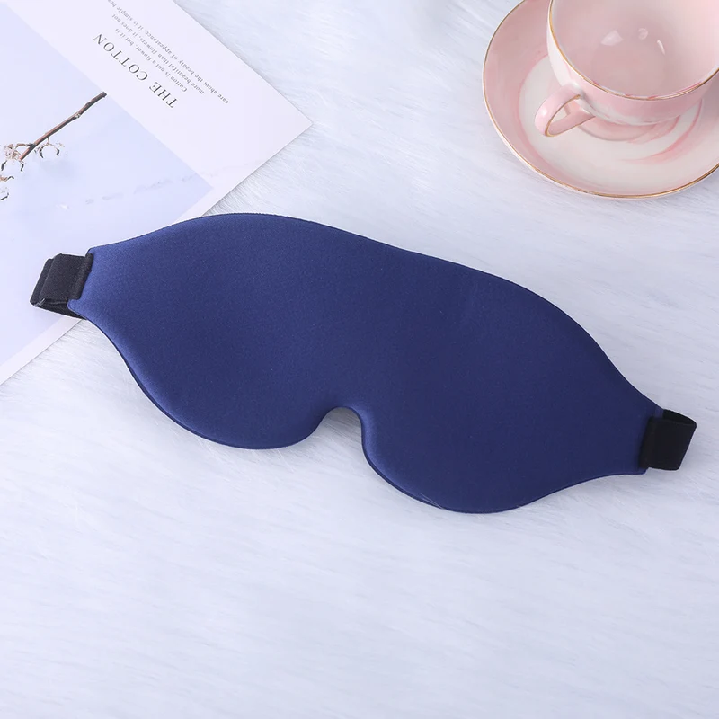 Unisex Ergonomische 3D-Schlafmaske mit konturierten Augenhöhlen und verstellbarem Komfortband Skanto