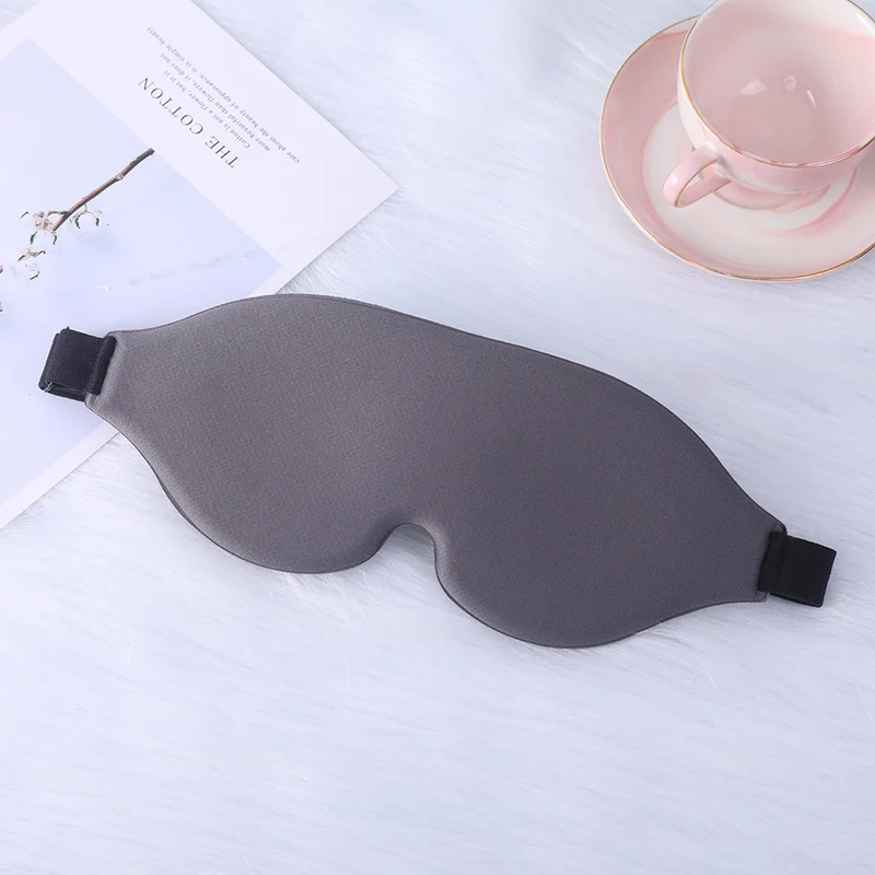 Unisex Ergonomische 3D-Schlafmaske mit konturierten Augenhöhlen und verstellbarem Komfortband Skanto