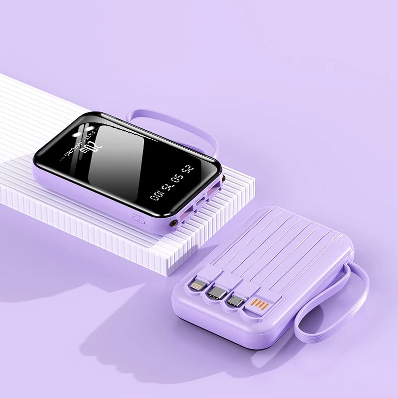 Powerbank mit innovativem Schnellladen und Digitaldisplay Skanto