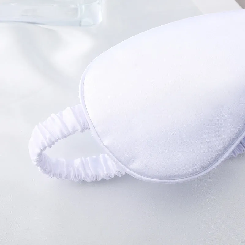 Nan Seidenweiche Schlafmaske für Damen mit herausnehmbarem Gel-Kühlpad und verstellbarem Komfortband Skanto