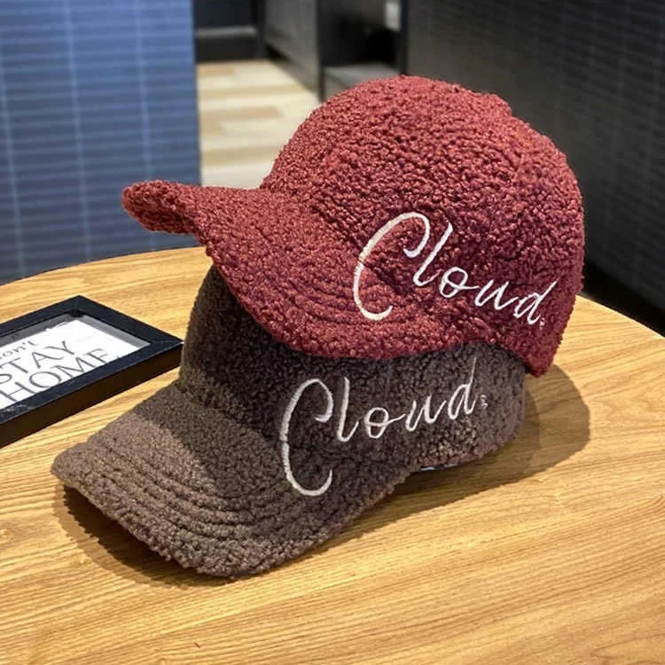 Damen Flauschige Baseballkappe Skanto mit Textur
