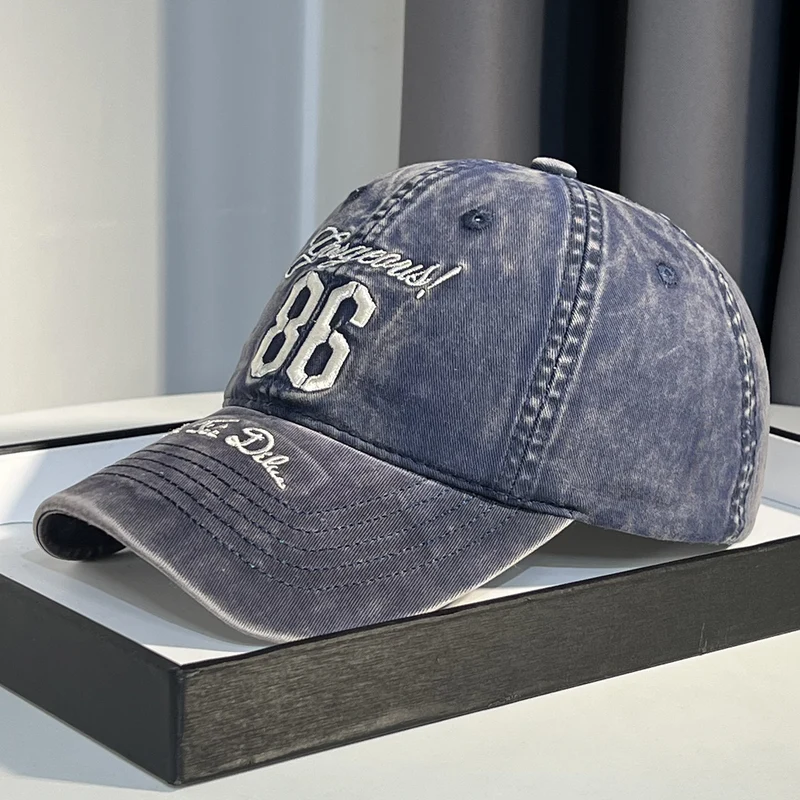 Vintage-inspirierte Distressed Baseballkappe für Herren Skanto