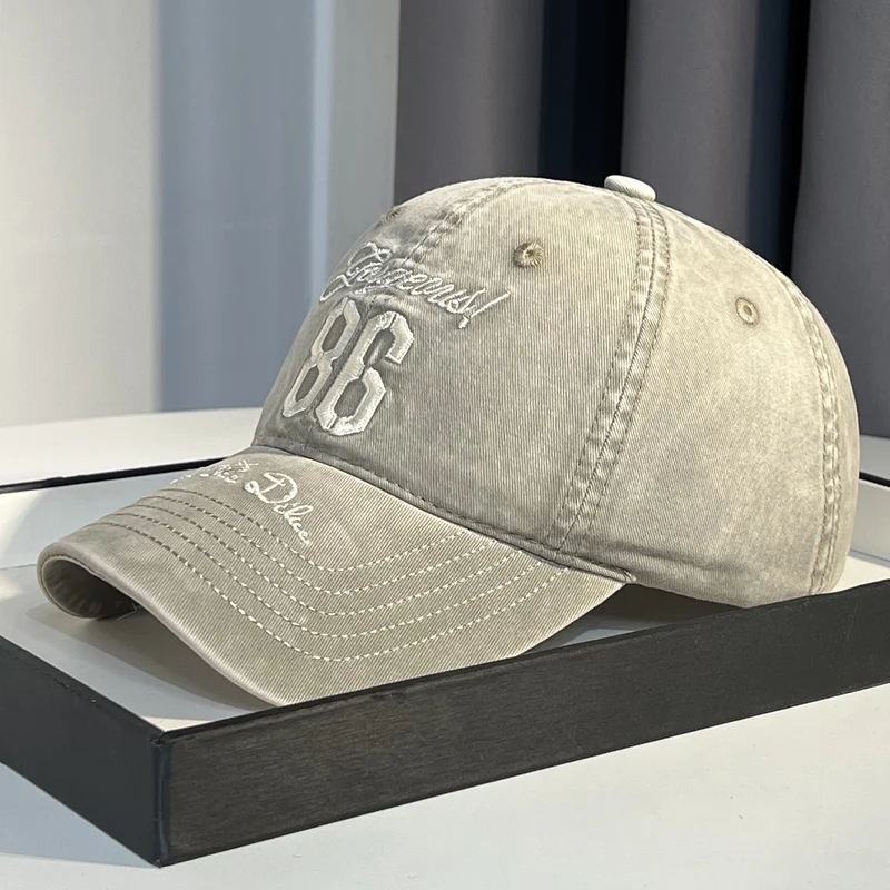 Vintage-inspirierte Distressed Baseballkappe für Herren Skanto