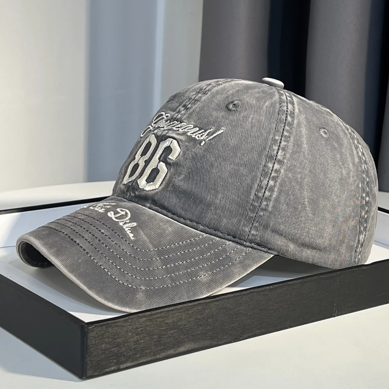 Vintage-inspirierte Distressed Baseballkappe für Herren Skanto