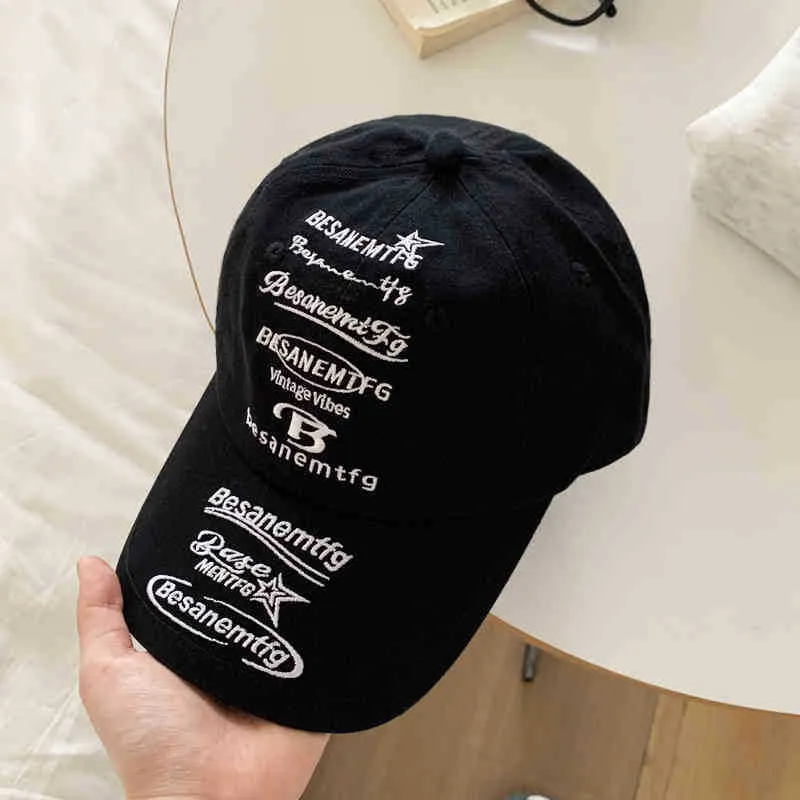 Herren-Baseballcap im Vintage-Look mit Grafik-Logo Skanto