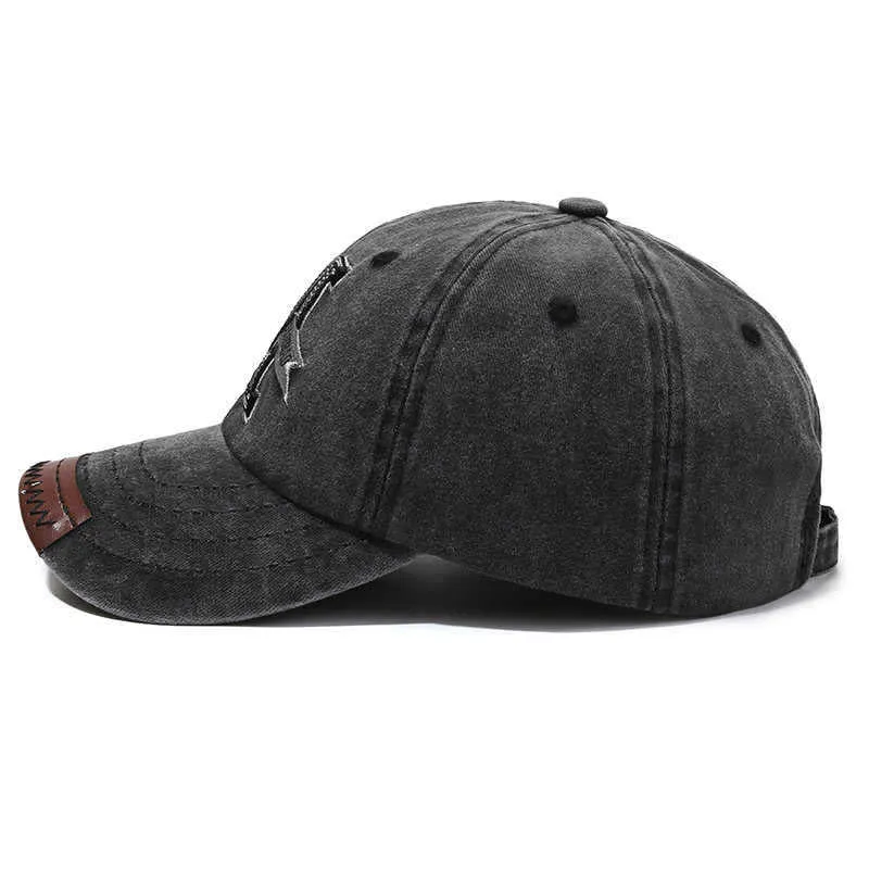 Herren-Baseballcap im Vintage-Look mit Stickerei Skanto